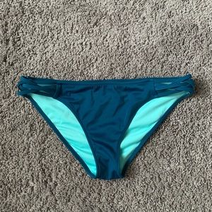Teal swim suit bottoms